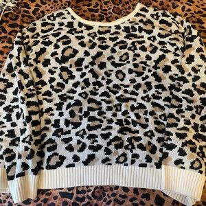 Blush and bloom 3x leopard sweater